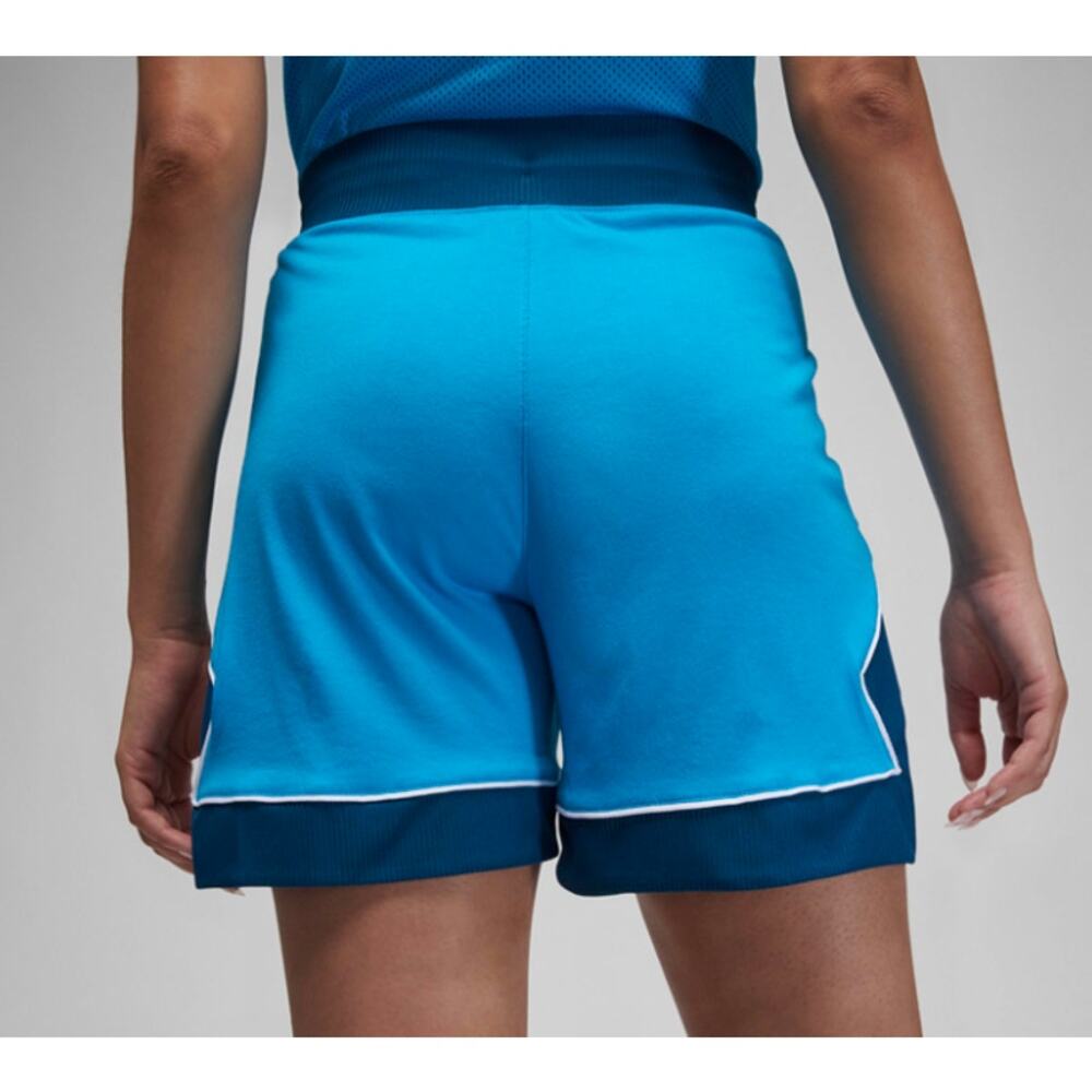 Nike Jordan Lightweight Womens Diamond Shorts - Small - Blue / Turquoise - NWT - Picture 5 of 8